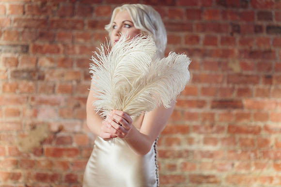 Vintage inspired wedding dress designer in London, Dana Bolton