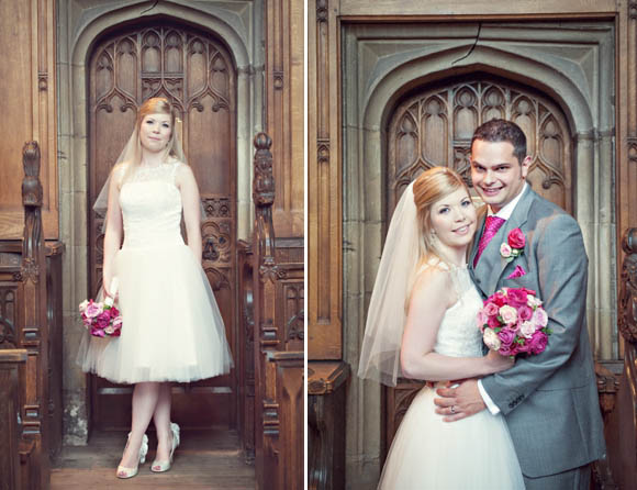 Kitty & Dulcie wedding dress, Durham castle wedding, Karen McGowran Photography