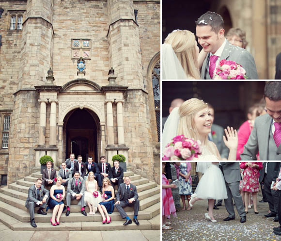 Kitty & Dulcie wedding dress, Durham castle wedding, Karen McGowran Photography