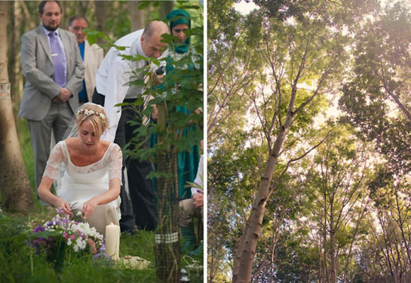 Woodland blessing wedding, tipis, diy wedding