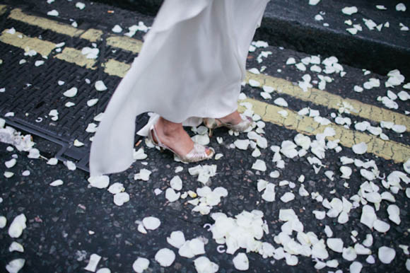 Temperley Wedding Dress, Groucho Club Wedding, London