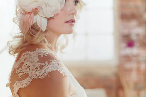 Vintage inspired wedding dress designer in London, Dana Bolton