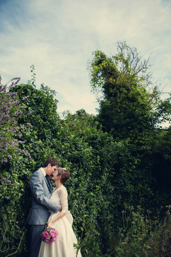 Alexandra KIng Wedding Dress, bright and colourful wedding