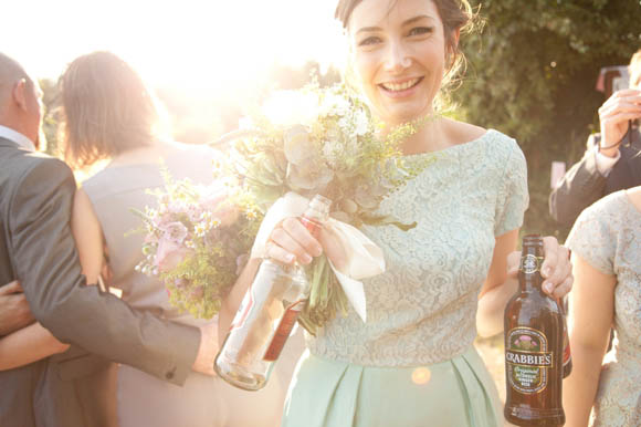 A Superhero and Vintage Inspired Colouful Barn Wedding