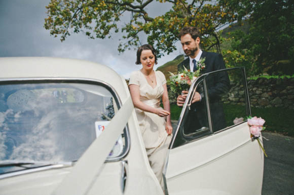 A BHLDN wedding dress