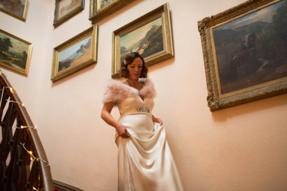 Jenny Packham wedding dress, Buckland House Wedding