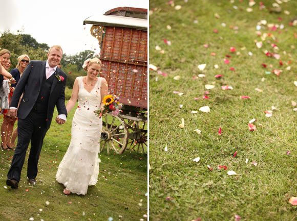sunflowers, cymbeline, Blackburn Bridal Couture, Brick House Farm wedding, Kent