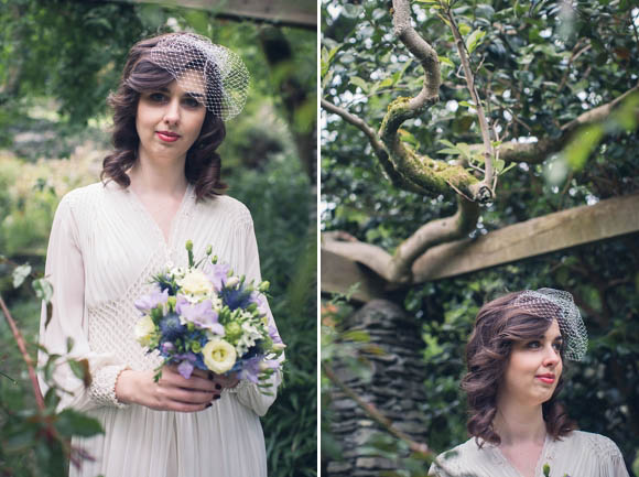 An Edwardian Crepe Silk Nightgown Wedding Dress