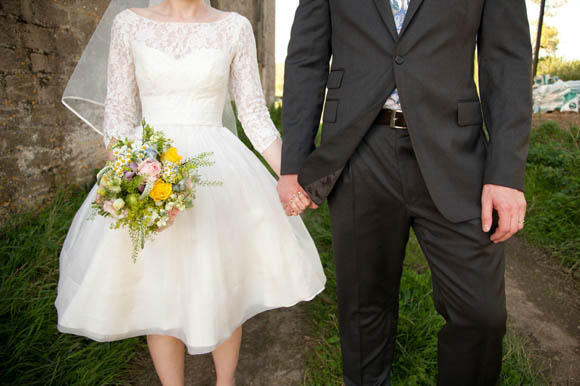 A Superhero and Vintage Inspired Colouful Barn Wedding