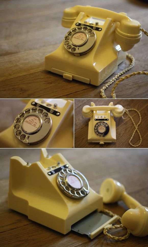 My beautiful vintage 1940s bakelite telephone
