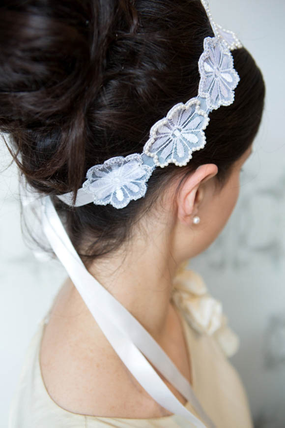 swarovski and pearl wedding accessories by Lobster Love