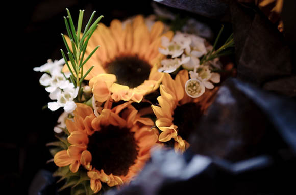 A Colourful, Sunflower Filled Barn Wedding
