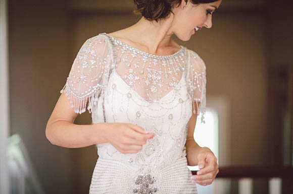 Jenny Packham wedding dress, farm wedding