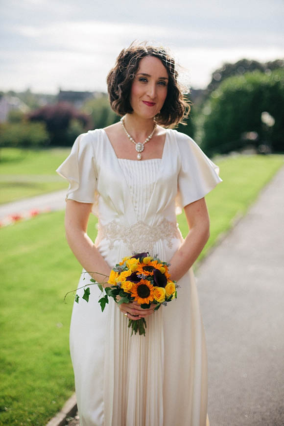 Old school glamour theatre vintage wedding