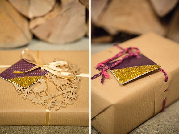 How to make your own DIY Christmas gift wrap, by Pocketful of Dreams. Photos by Debs Ivelja