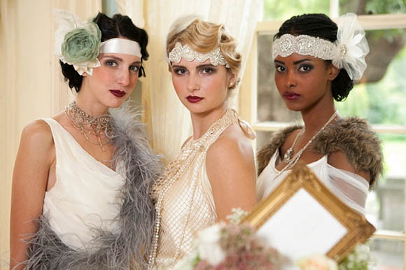 Downton Abbey Bride, 1920s Wedding Inspiration