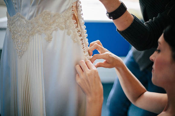 Old school glamour theatre vintage wedding