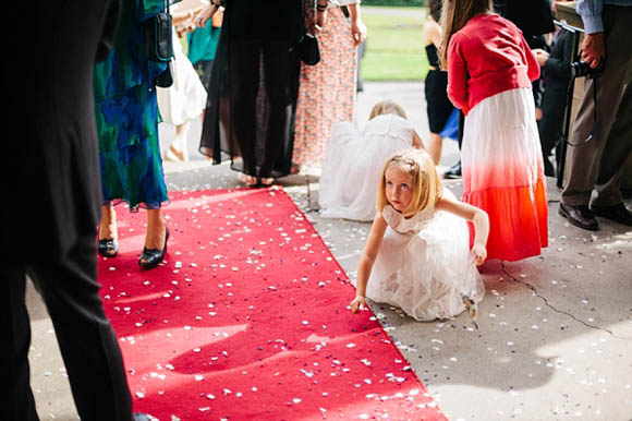 Old school glamour theatre vintage wedding