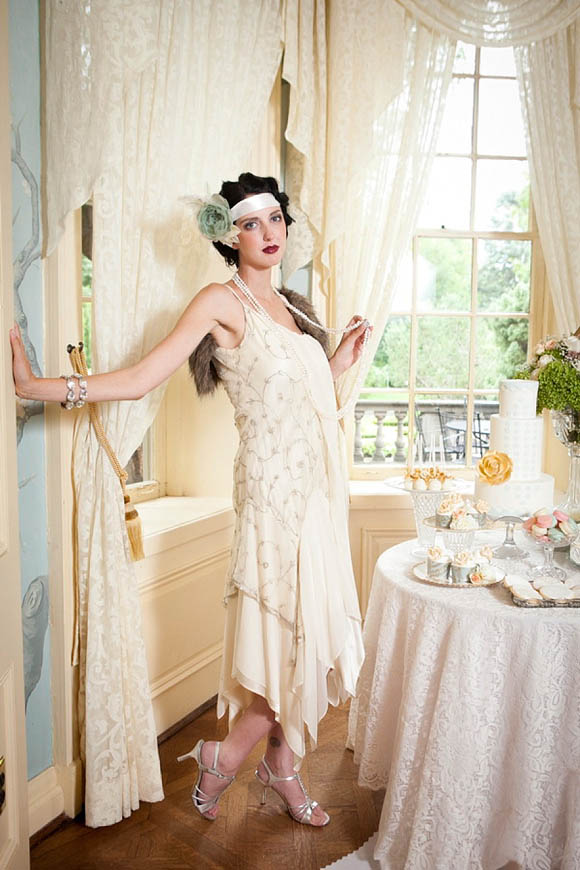 Downton Abbey Bride, 1920s Wedding Inspiration