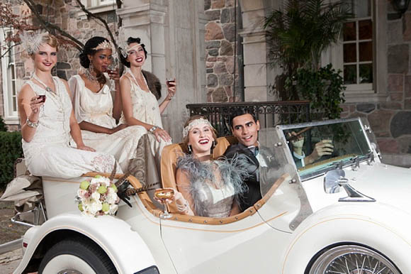 Downton Abbey Bride, 1920s Wedding Inspiration