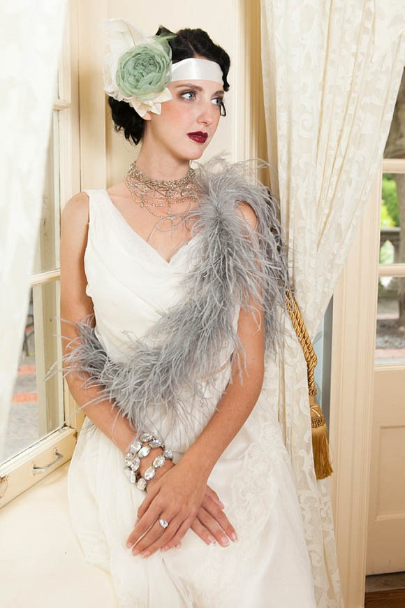 Downton Abbey Bride, 1920s Wedding Inspiration