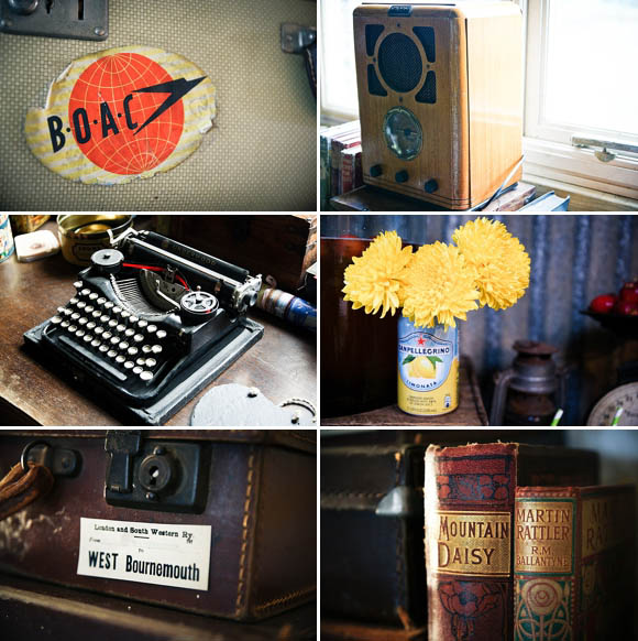 Vintage props hire for weddings and events with Vintage Style Hire