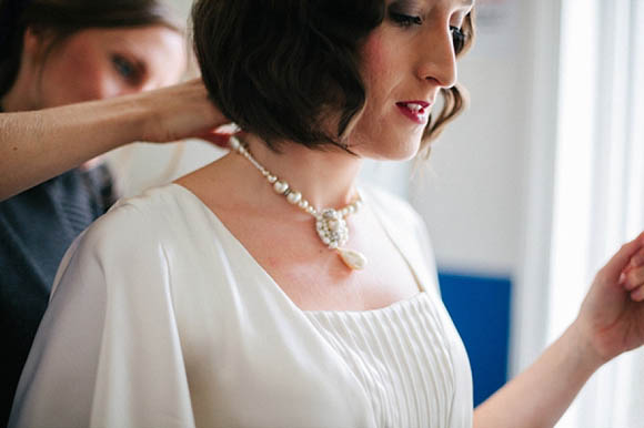 Old school glamour theatre vintage wedding