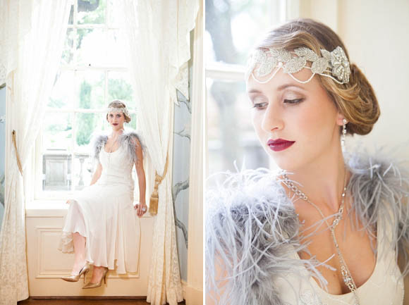 Downton Abbey Bride, 1920s Wedding Inspiration