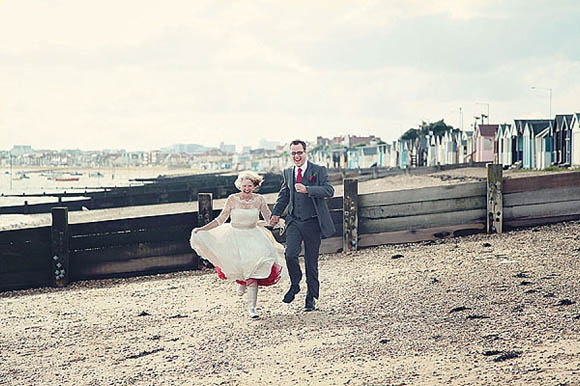 A 1950s Inspired Seaside Wedding