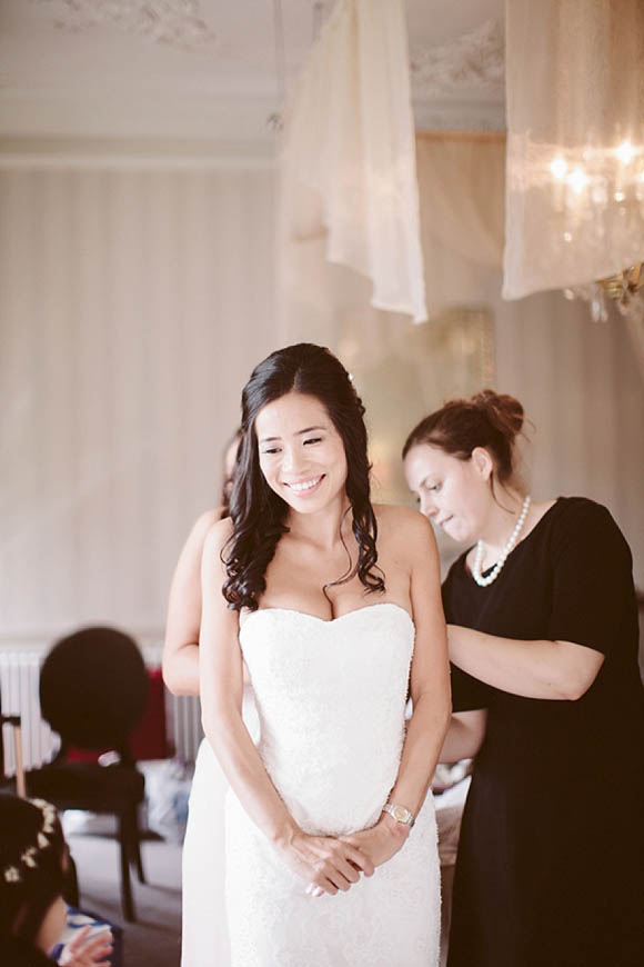 A Vintage Inspired Outdoor Wedding Ceremony with a Traditional Chinese Tea and Dragon Dance