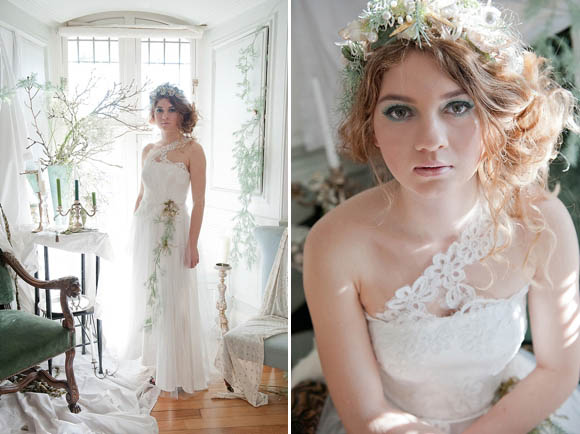 Edwardian inspired wedding dresses by Sally Lacock
