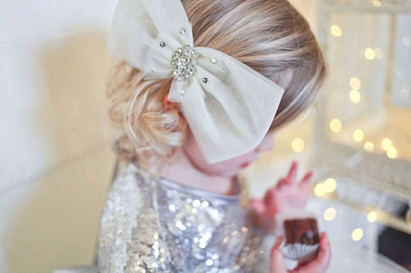 headbands and headpieces for flowergirls and bridesmaids by What Katy Did Next Photography by Sally Thurrell