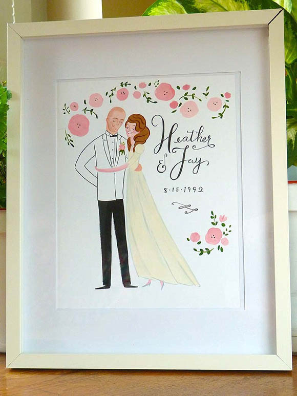 Illustrations for wedding and special occasions by Jolly Edition