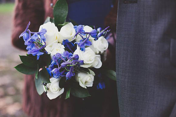 Navy Blue Biba at House of Fraser Wedding Dress