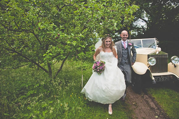 A Midsummer Nights Dream Rustic Outdoor Wedding with a Sassi Holford Wedding Dress