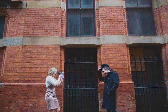 A Victoria Baths Manchester Engagement Shoot Photography by Hannah Millard