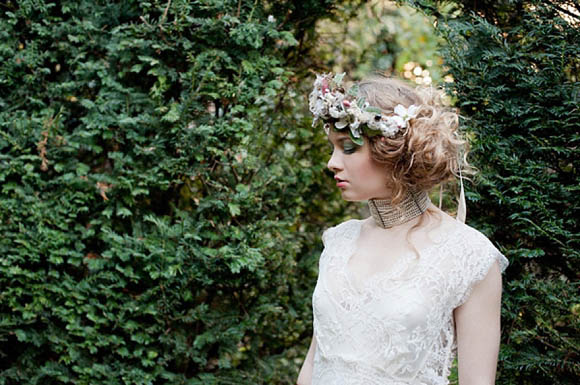 Edwardian inspired wedding dresses by Sally Lacock