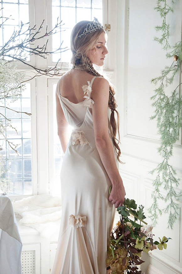 Edwardian inspired wedding dresses by Sally Lacock