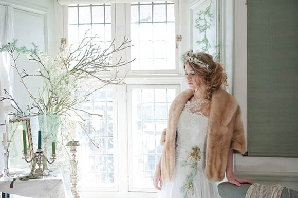 Edwardian inspired wedding dresses by Sally Lacock