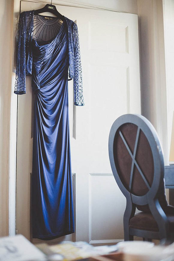 Navy Blue Biba at House of Fraser Wedding Dress