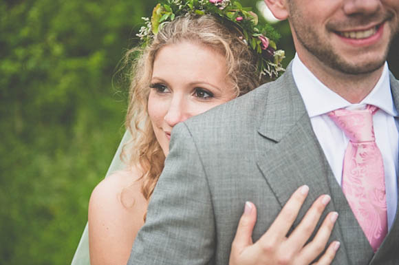 A Midsummer Nights Dream Rustic Outdoor Wedding with a Sassi Holford Wedding Dress