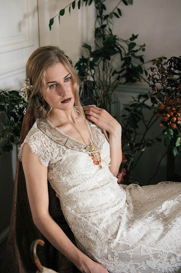 Edwardian inspired wedding dresses by Sally Lacock