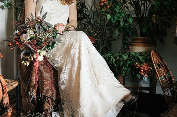 Edwardian inspired wedding dresses by Sally Lacock