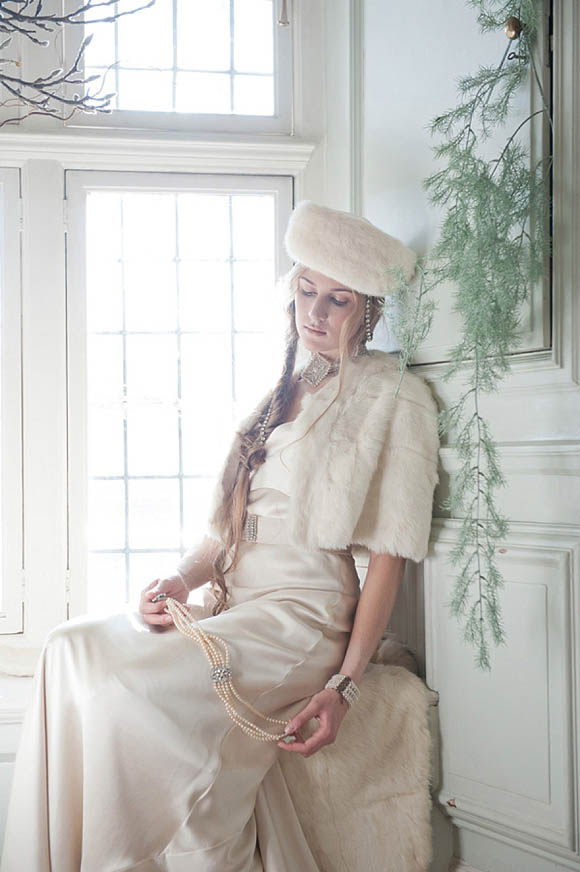 Edwardian inspired wedding dresses by Sally Lacock