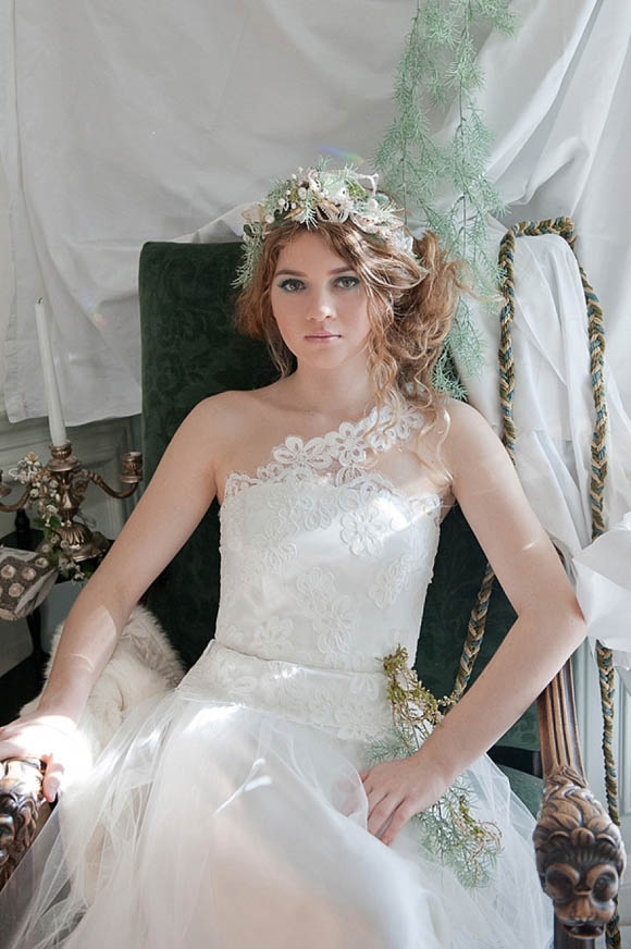 Edwardian inspired wedding dresses by Sally Lacock