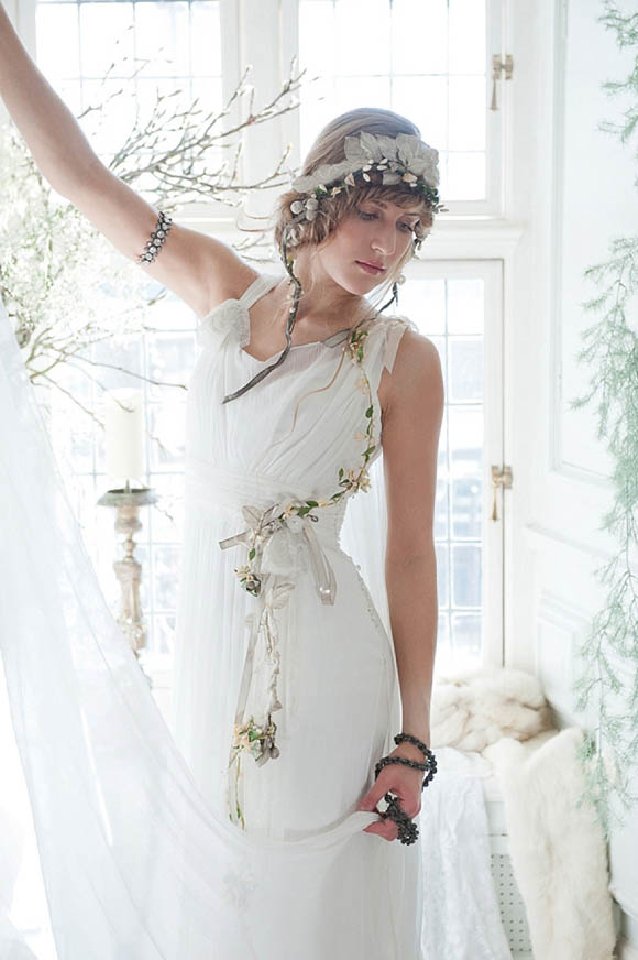 Edwardian inspired wedding dresses by Sally Lacock