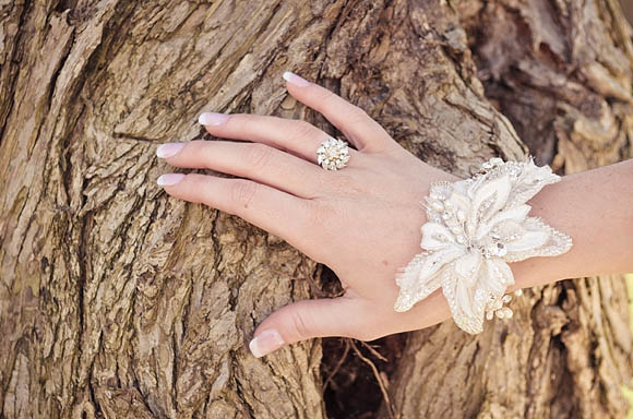 Vintage inspired wedding accessories and headpieces by Chez Bec