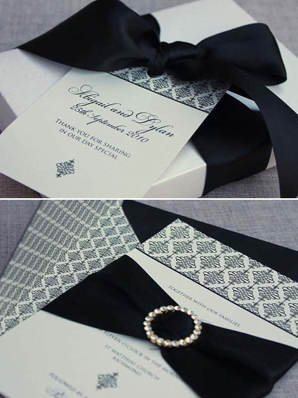 Luxury wedding stationery by Leoni Gordon