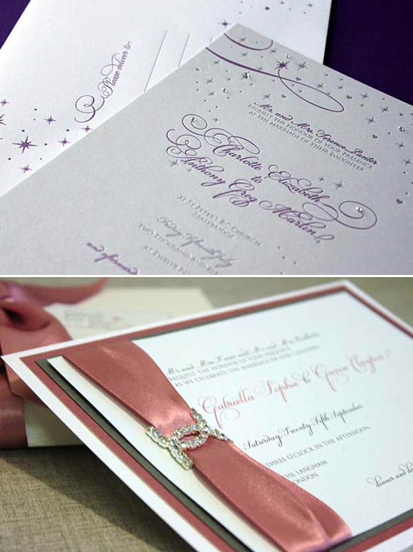 Luxury wedding stationery by Leoni Gordon