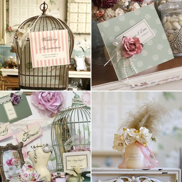 Vintage inspired wedding favours and wedding stationery by Lovely Favours